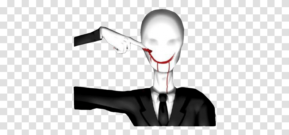 Detail Slender Man Transparent Background Nomer 34