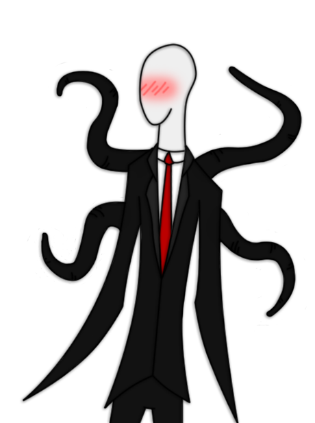 Detail Slender Man Transparent Background Nomer 38