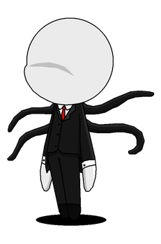 Detail Slender Man Transparent Background Nomer 40