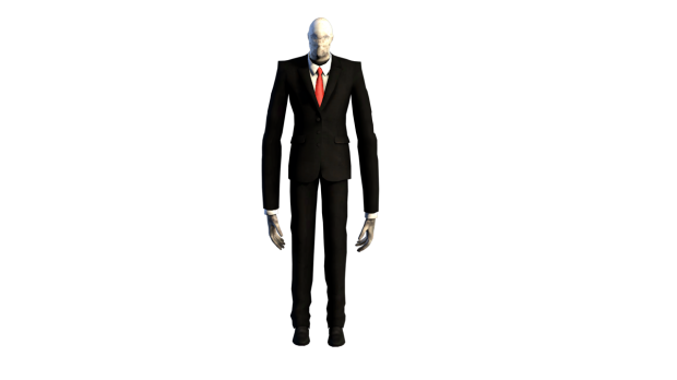 Detail Slender Man Transparent Background Nomer 9