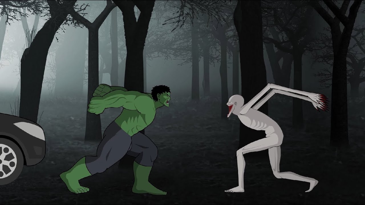 Detail Slender Man Vs Hulk Nomer 16