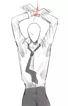 Detail Slenderman Body Pillow Nomer 6