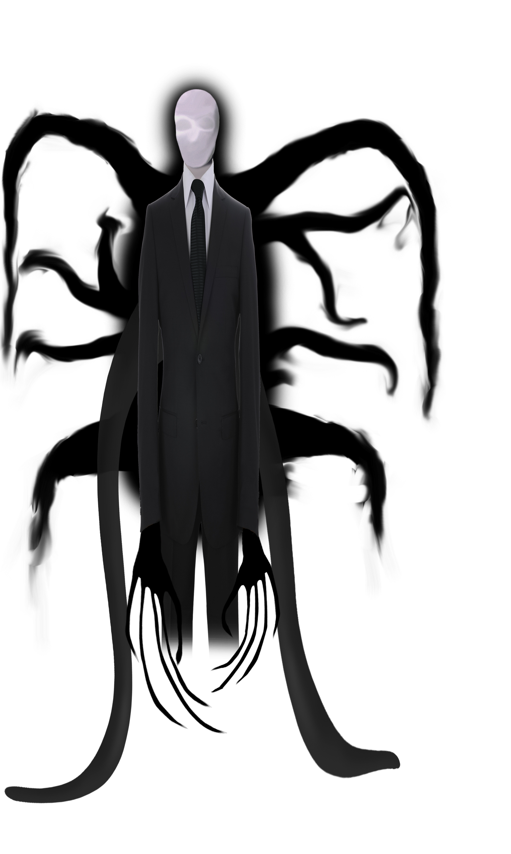Detail Slenderman Transparent Nomer 3