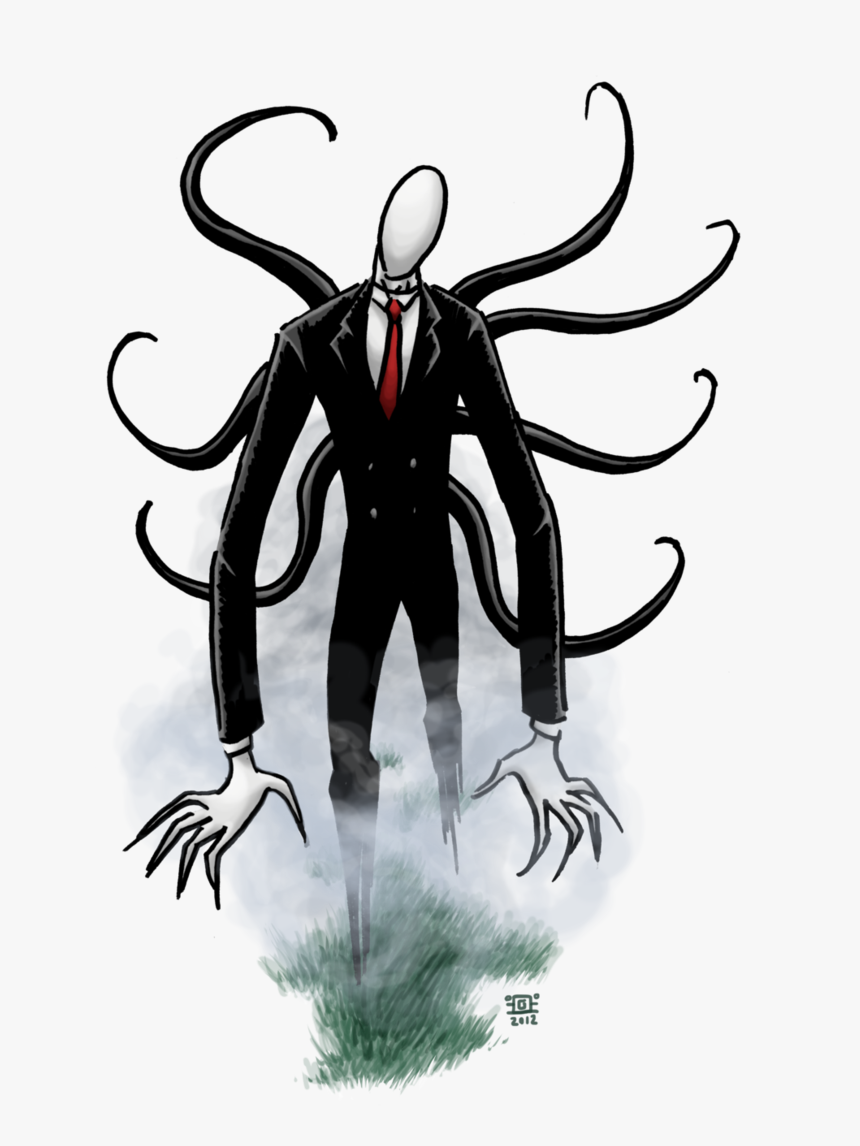 Detail Slenderman Transparent Nomer 21