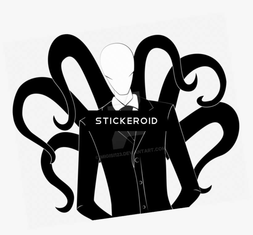 Detail Slenderman Transparent Nomer 24
