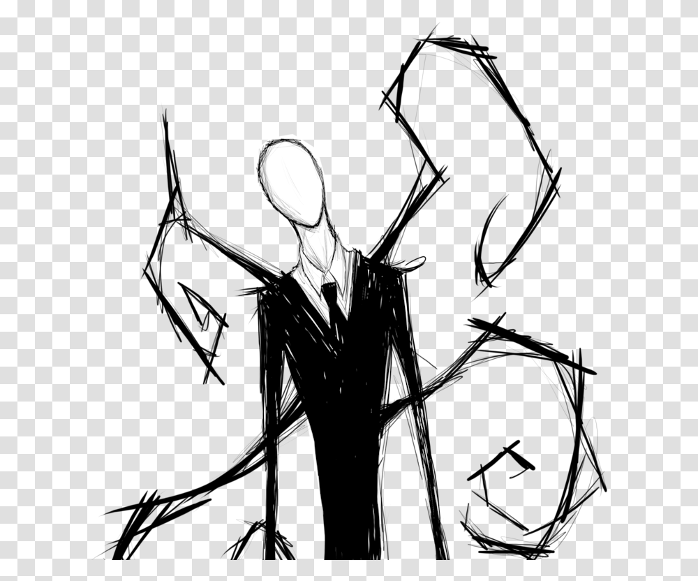 Detail Slenderman Transparent Nomer 27