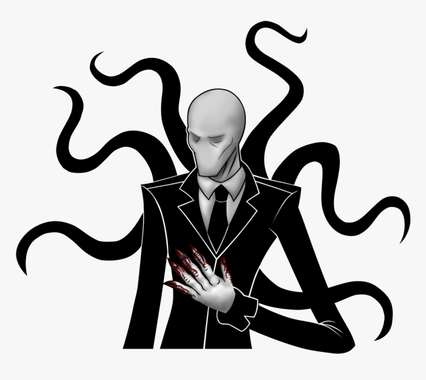 Detail Slenderman Transparent Nomer 32