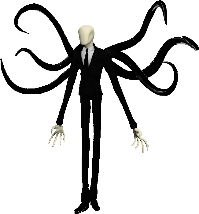 Detail Slenderman Transparent Nomer 9