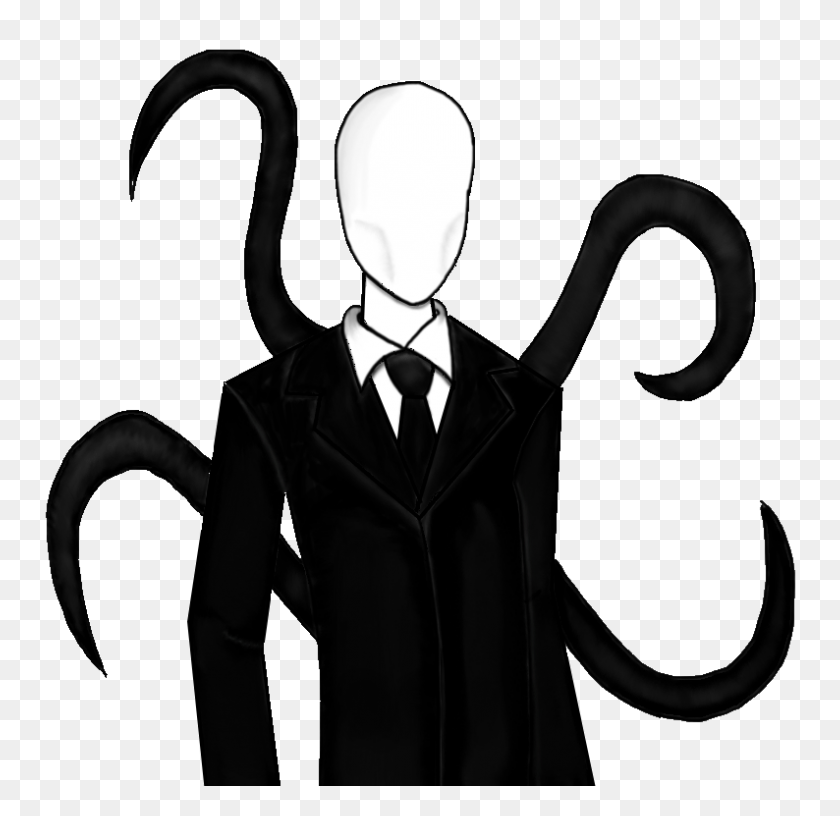 Detail Slenderman Transparent Background Nomer 17