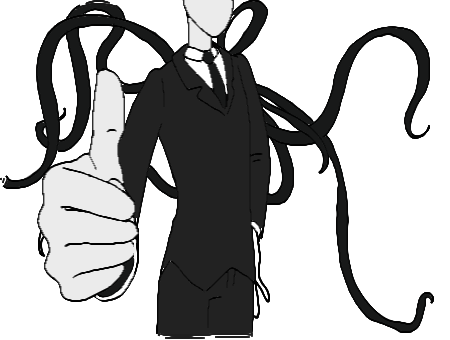 Detail Slenderman Transparent Background Nomer 23
