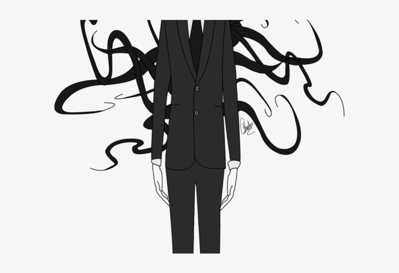 Detail Slenderman Transparent Background Nomer 25