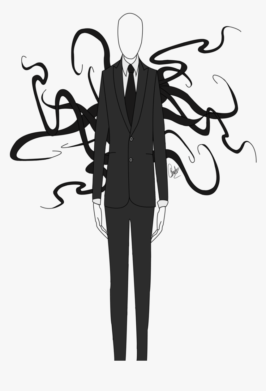 Detail Slenderman Transparent Background Nomer 4