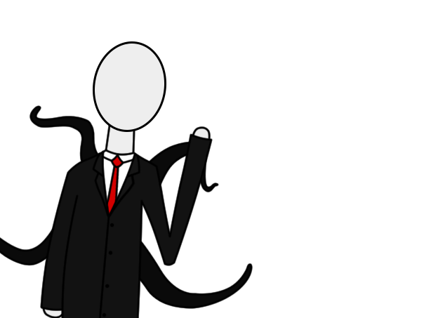 Detail Slenderman Transparent Background Nomer 39