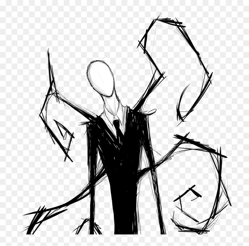 Detail Slenderman Transparent Background Nomer 49