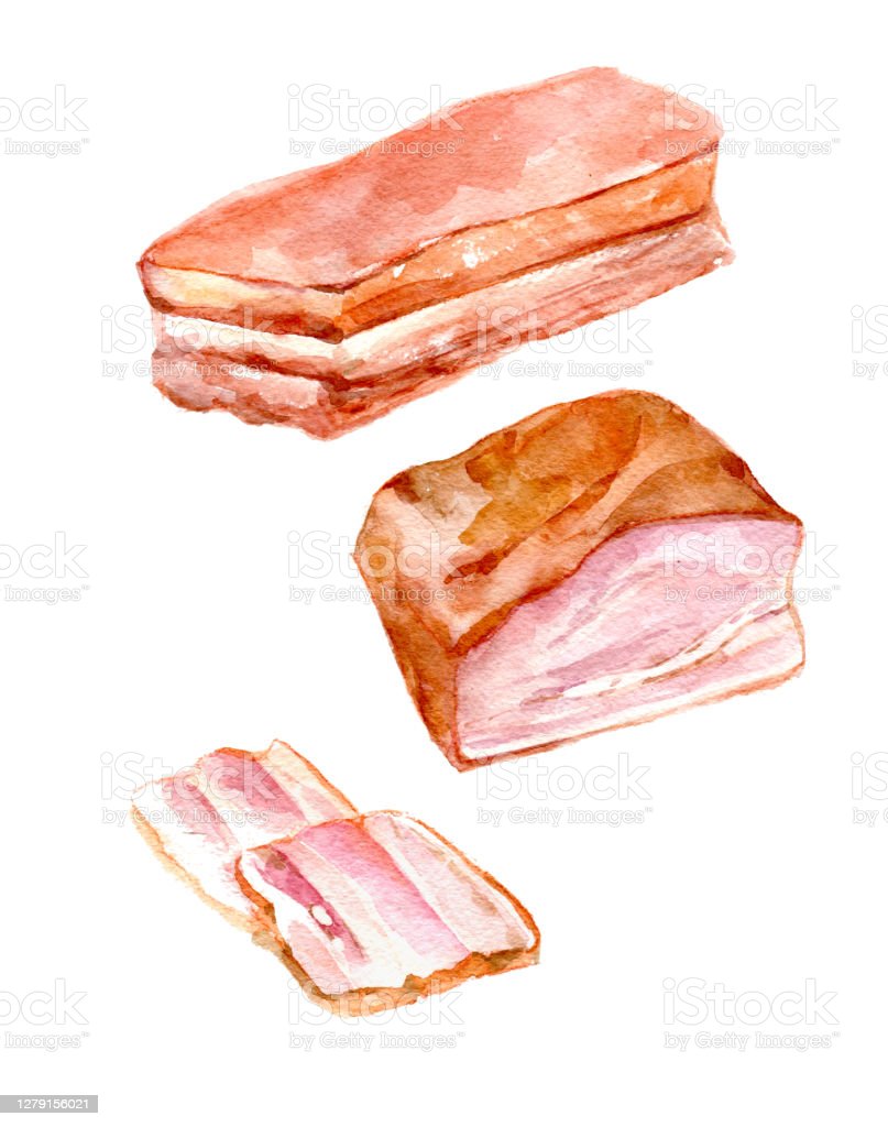 Detail Sliced Ham Clipart Nomer 34