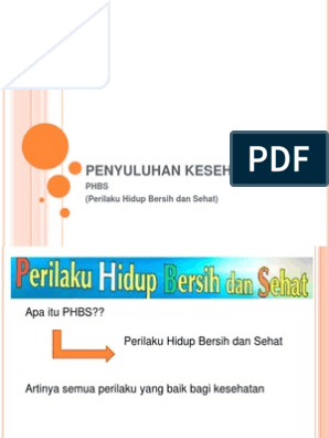 Detail Slide Phbs Di Sekolah Ppt Nomer 46