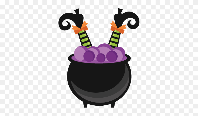 Detail Witch And Cauldron Clipart Nomer 15