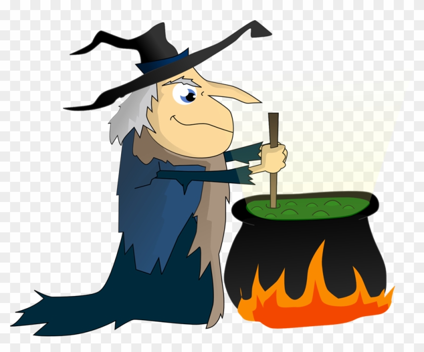Detail Witch And Cauldron Clipart Nomer 20