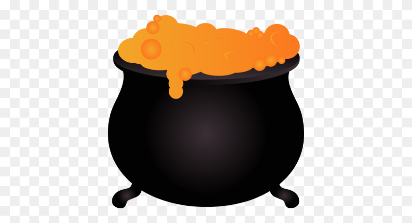Detail Witch And Cauldron Clipart Nomer 30