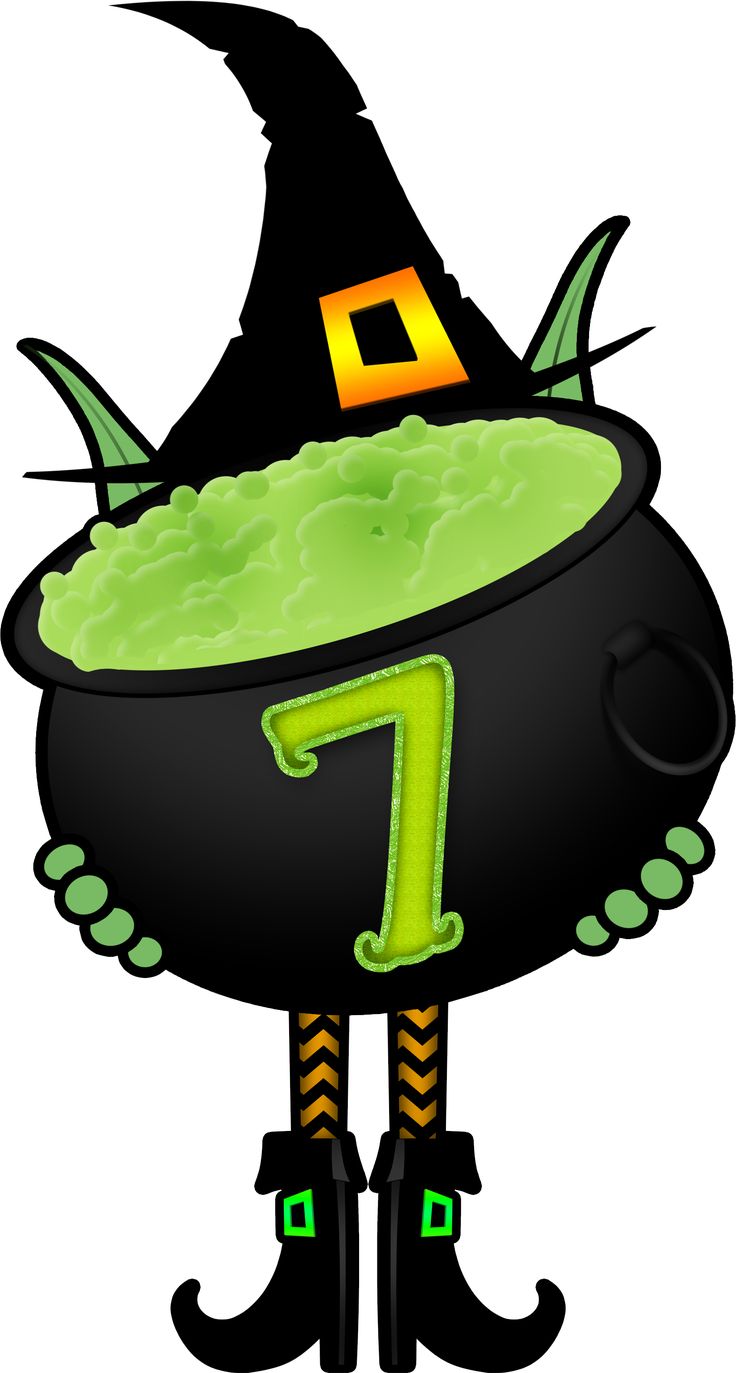 Detail Witch And Cauldron Clipart Nomer 36