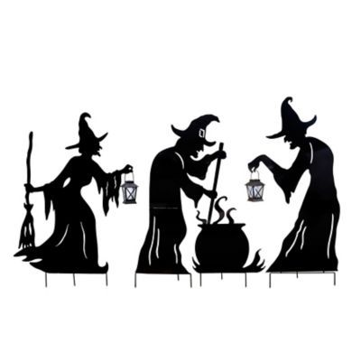 Detail Witch And Cauldron Silhouette Nomer 2