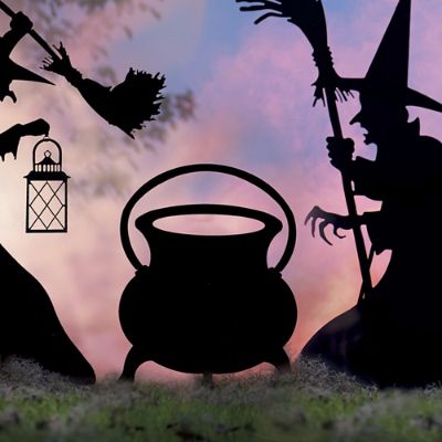 Detail Witch And Cauldron Silhouette Nomer 7