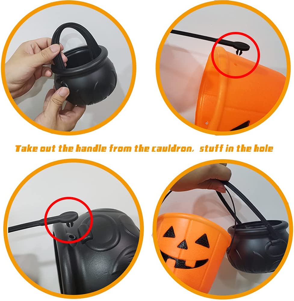 Detail Witch Cauldron Trick Or Treat Bucket Nomer 48