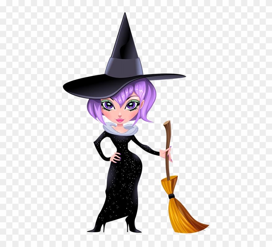 Detail Witch Clipart Transparent Background Nomer 33