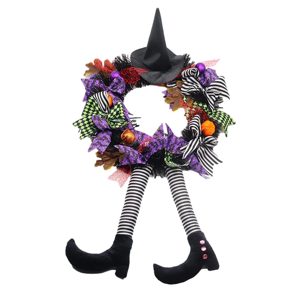 Detail Witch Door Wreath Nomer 34