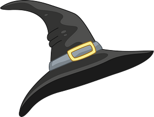 Detail Witch Hat Transparent Background Nomer 34