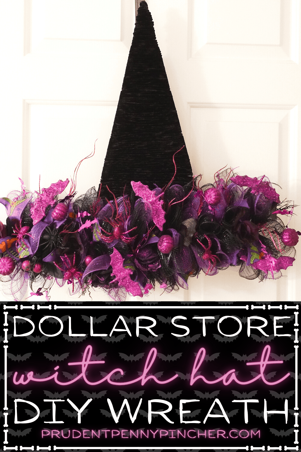 Detail Witch Hat Wreath Frame Nomer 39
