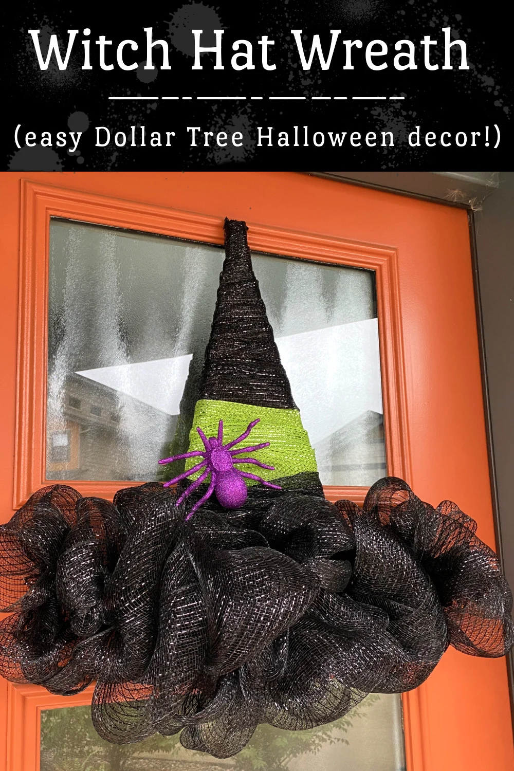 Detail Witch Hat Wreath Frame Nomer 41