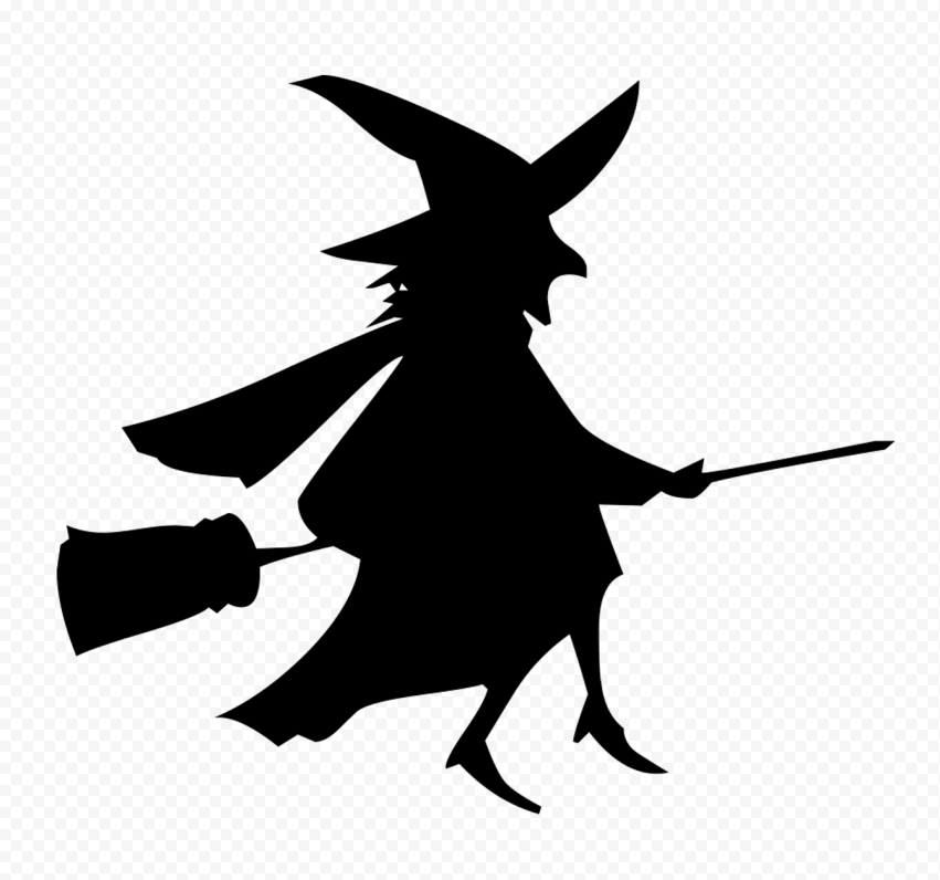 Detail Witch On Broom Png Nomer 6