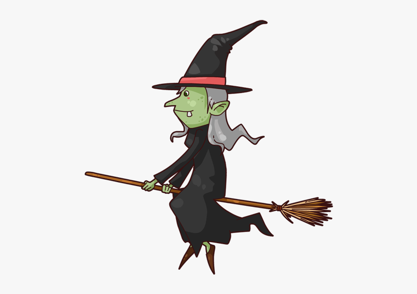 Detail Witch On Broom Png Nomer 46