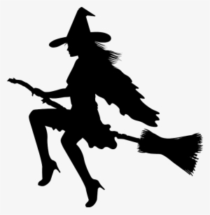 Detail Witch On Broom Silhouette Nomer 25