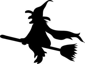 Detail Witch On Broom Silhouette Nomer 40