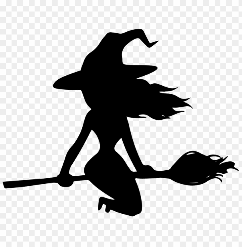 Detail Witch On Broom Silhouette Nomer 44