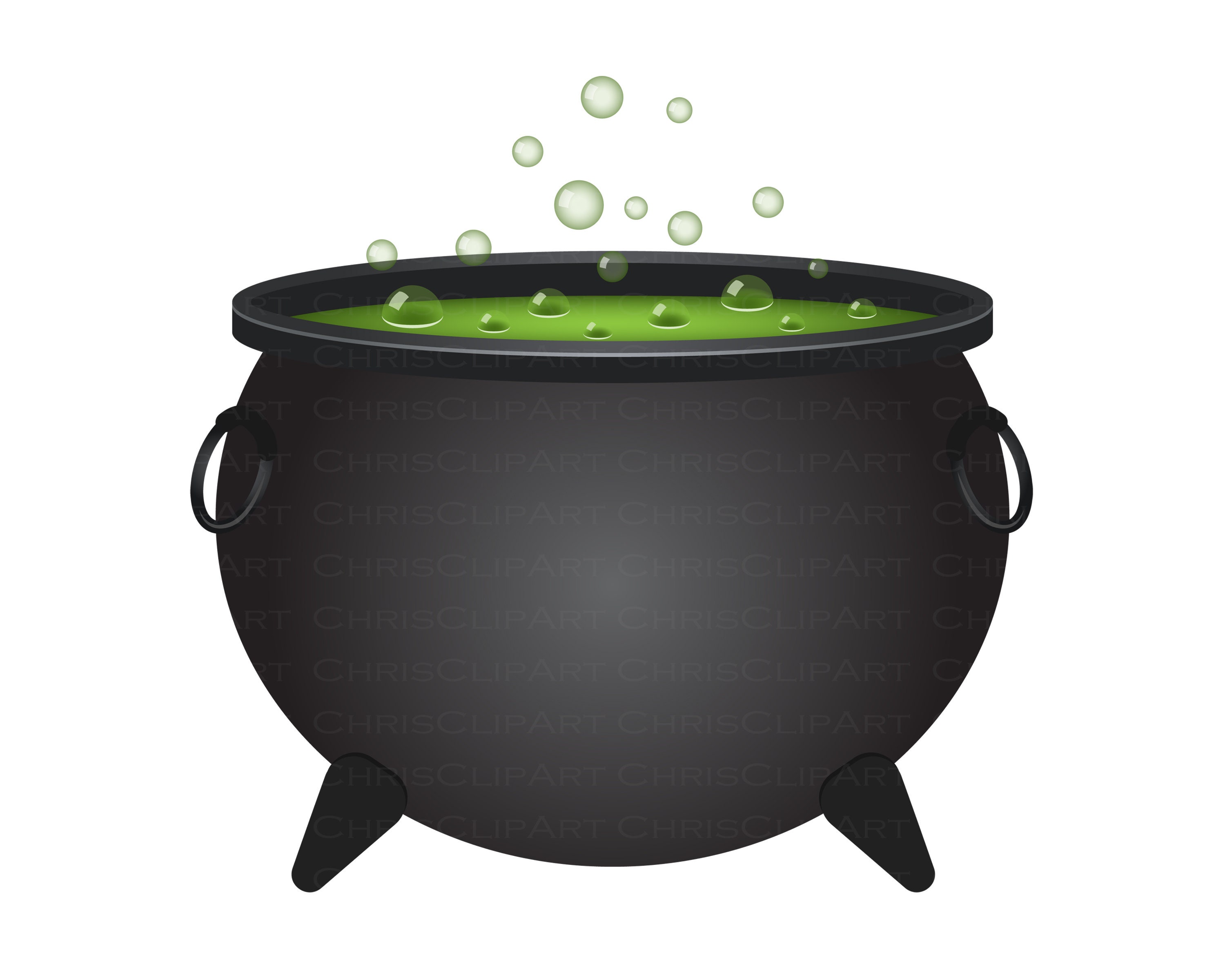 Detail Witch Pot Clipart Nomer 14