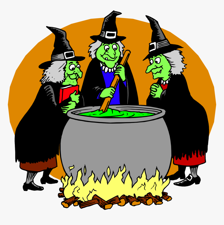 Detail Witch Pot Clipart Nomer 34