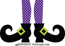 Detail Witch Shoes Clipart Nomer 9