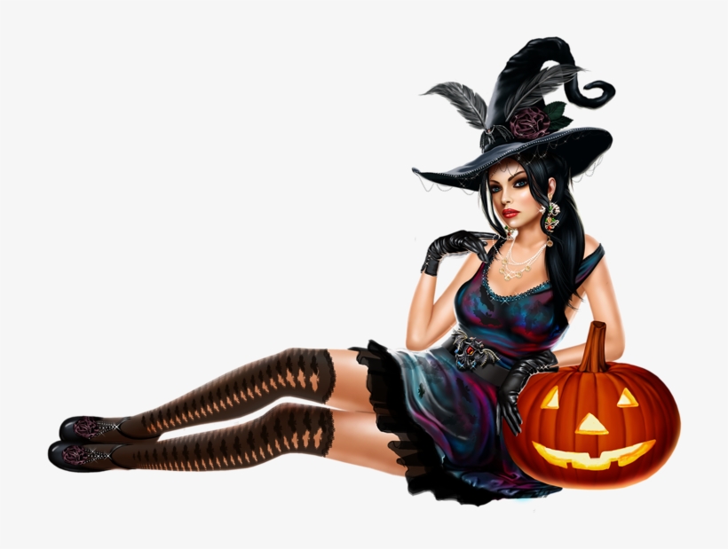 Detail Witch Transparent Background Nomer 40
