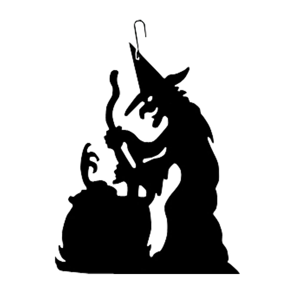 Detail Witch With Cauldron Silhouette Nomer 2