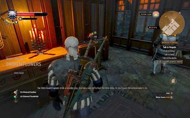 Detail Witcher 3 Broken Flowers Best Horse Nomer 23