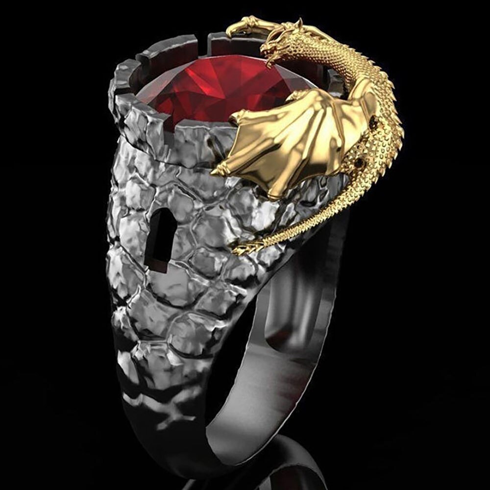 Detail Witcher 3 Gold Ruby Ring Nomer 44