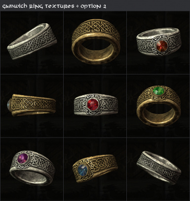 Detail Witcher 3 Gold Ruby Ring Nomer 46