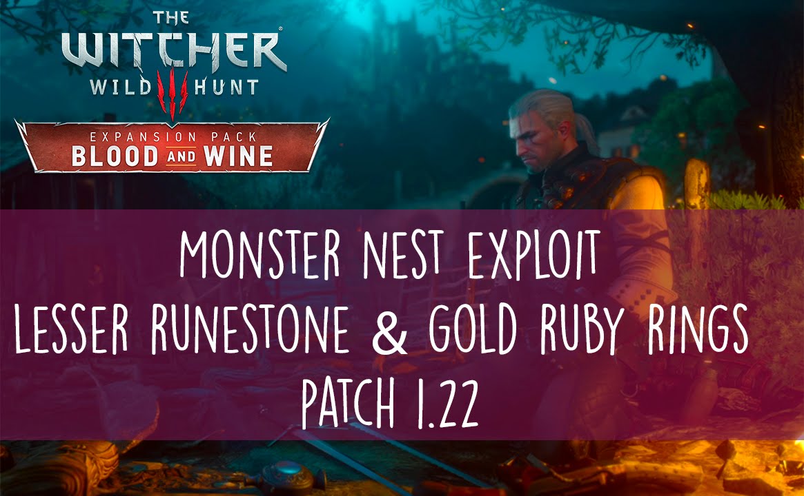 Detail Witcher 3 Gold Ruby Ring Nomer 6
