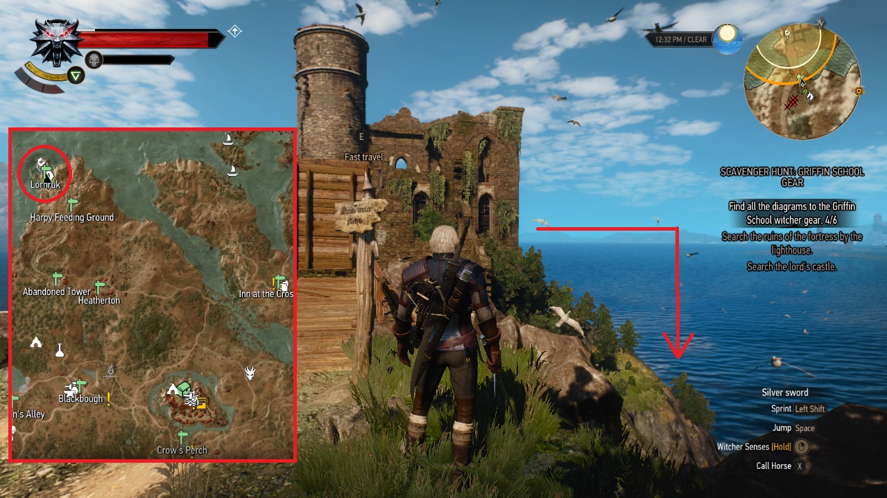 Download Witcher 3 Griffin Armor Lighthouse Nomer 31