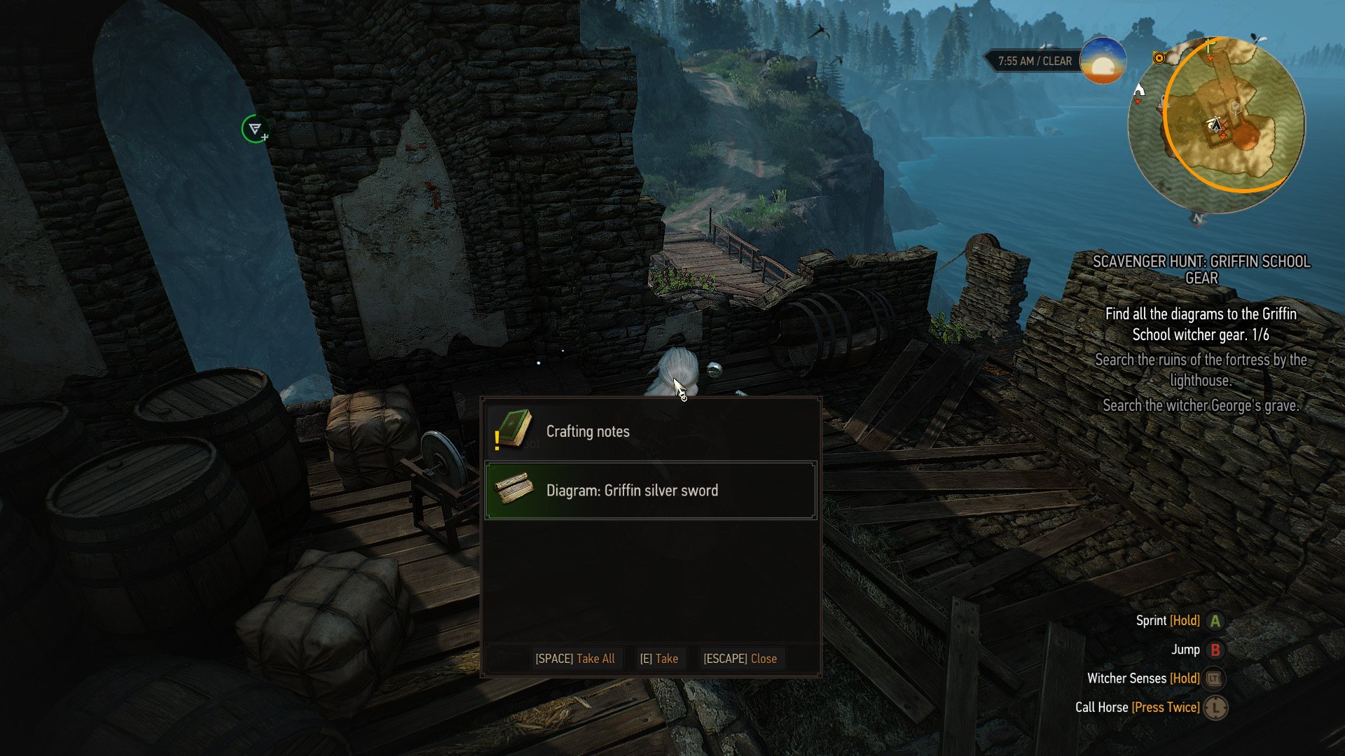 Detail Witcher 3 Griffin Lighthouse Drawbridge Nomer 10