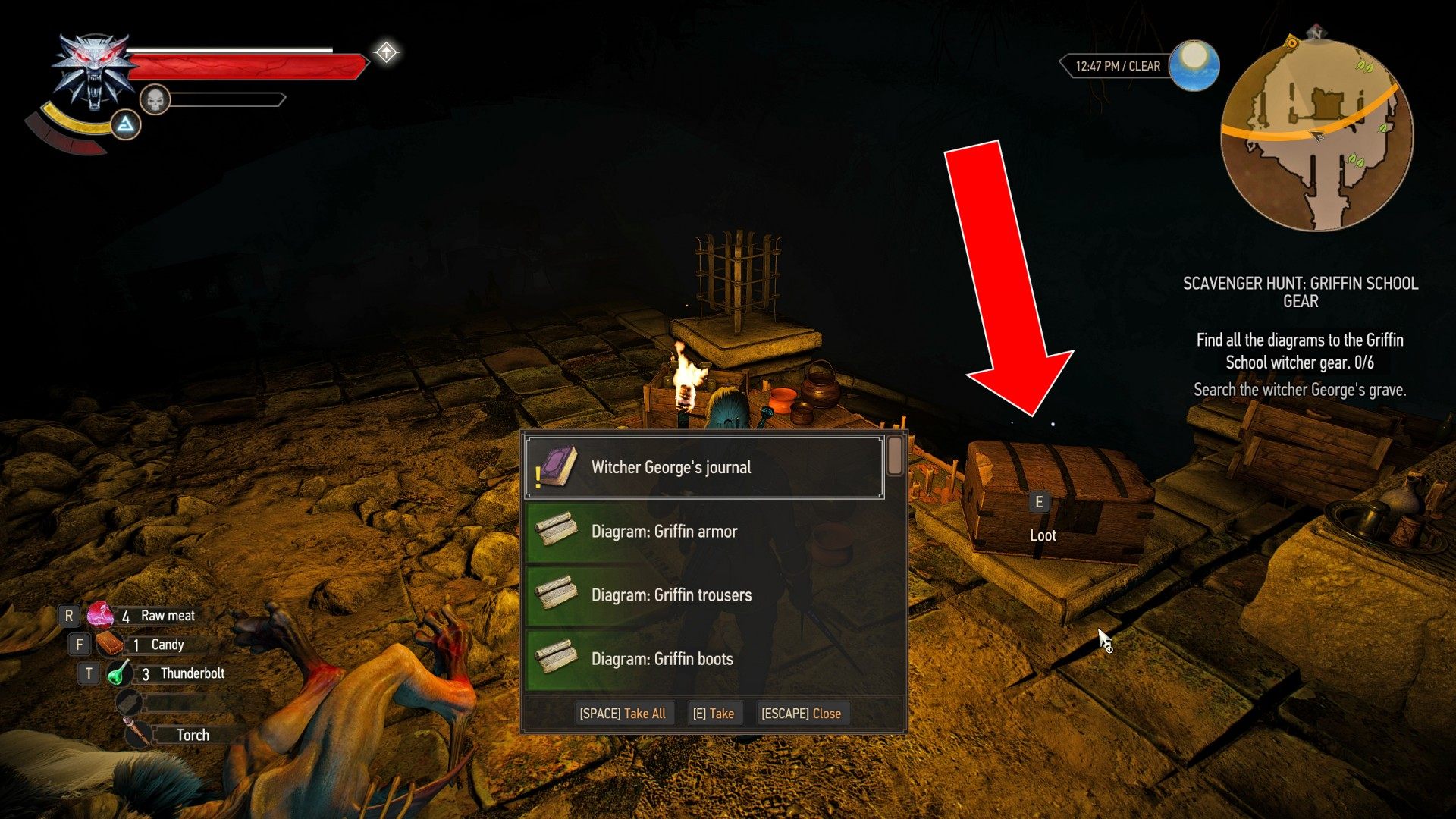 Detail Witcher 3 Griffin Lighthouse Drawbridge Nomer 34
