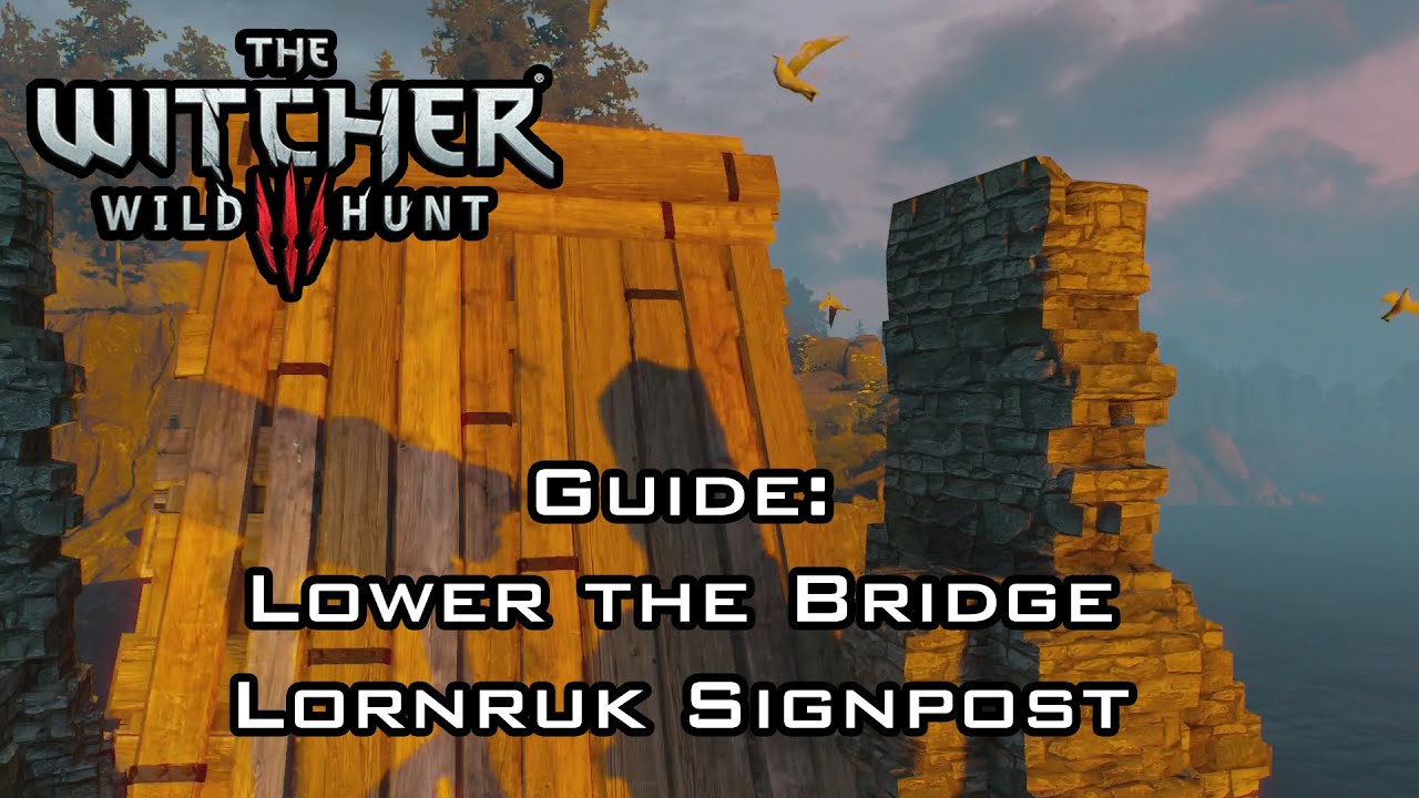 Detail Witcher 3 Griffin Lighthouse Drawbridge Nomer 8